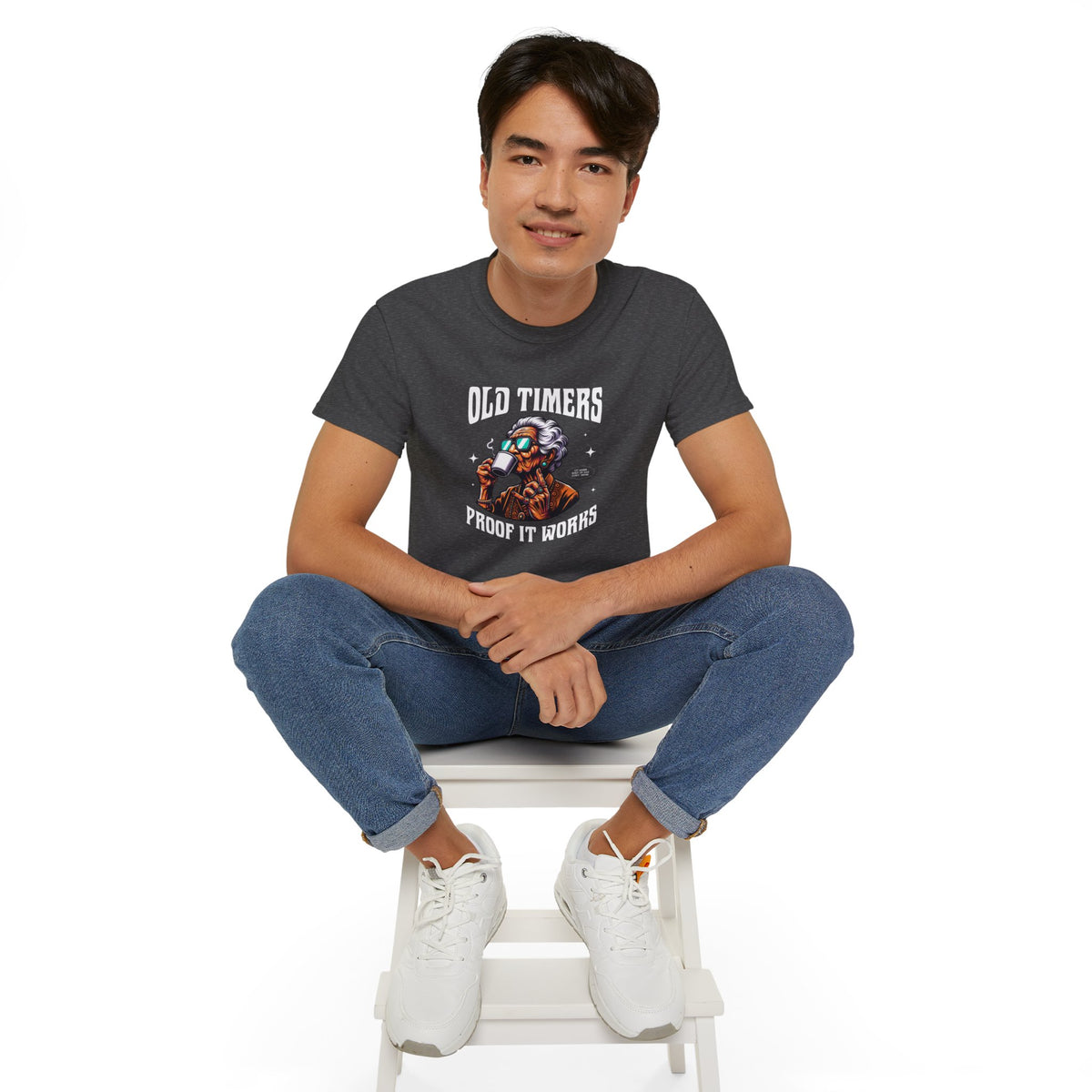 Old Timers "Proof It Works" Graphic Tee — Recovery Rocks